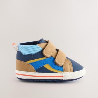 Blue Baby Touch Fastening Trainers