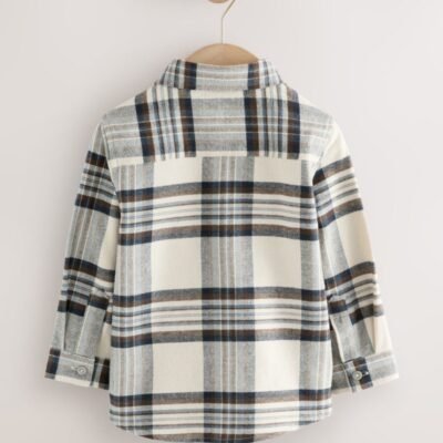 Blue/Ecru Long Sleeve Character Shirt