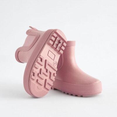 Pink Glitter Chelsea Wellies
