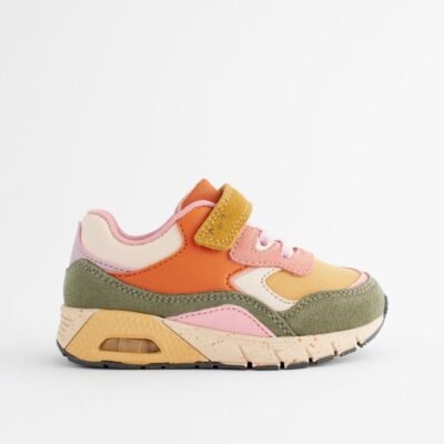 Multi Elastic Lace Chunky Trainers