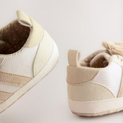 Neutral Bunny Baby Trainers
