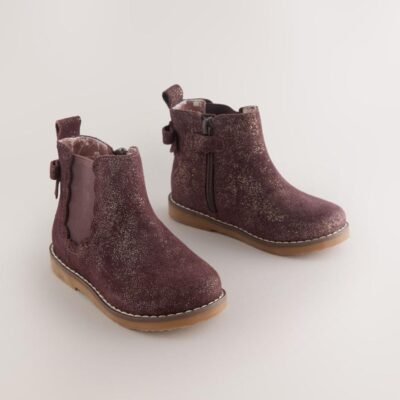 Chocolate Brown Wide Fit (G) Chelsea Ankle Boots