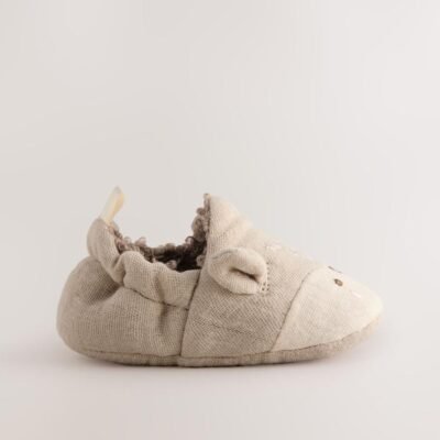 Neutral Baby Character Slip-On Shoes