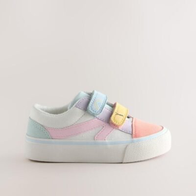 Multi Colourblock Standard Fit (F) Touch Fastening Trainers