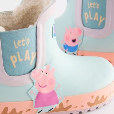 Peppa Pig Blue Character Chelsea Wellies