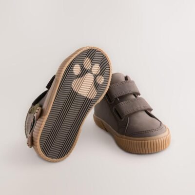 Chocolate Brown Dog Standard Fit (F) Touch Fastening Boots