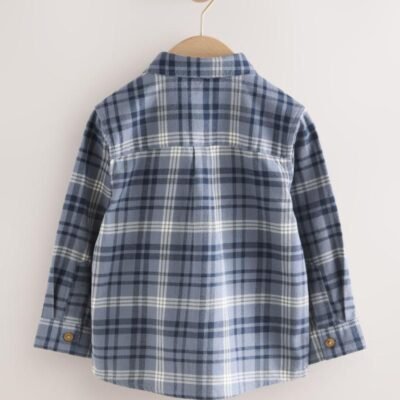 Blue Bear Long Sleeve Character Shirt