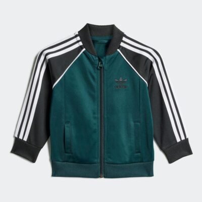 adidas Originals Green Light Adicolor SST Infant Kids Tracksuit