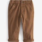 Ginger Tan Stretch Chino Trousers