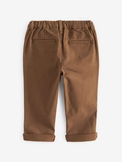 Ginger Tan Stretch Chino Trousers