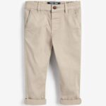 Stone Stretch Chino Trousers