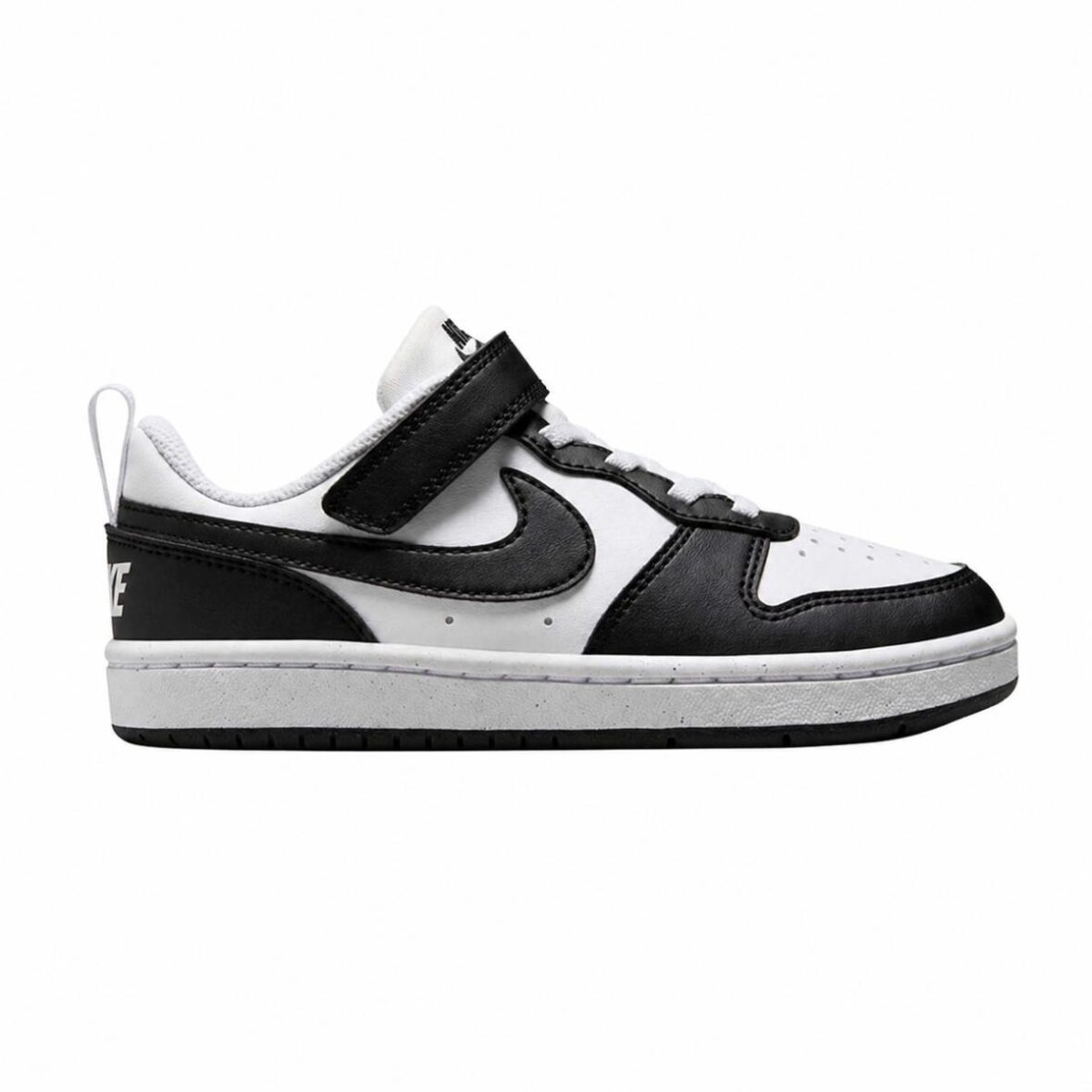 Nike Black/White Junior Court Borough Low Recraft Trainers