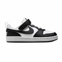 Nike Black/White Junior Court Borough Low Recraft Trainers