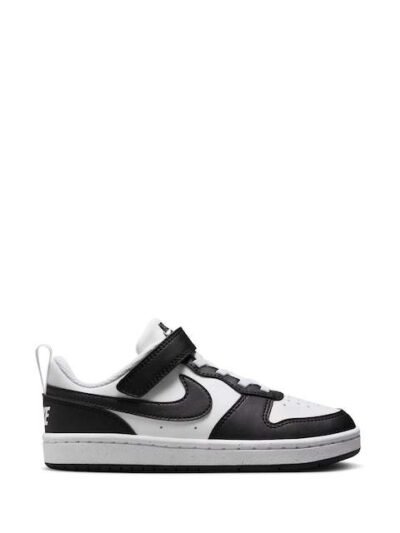 Nike Black/White Junior Court Borough Low Recraft Trainers