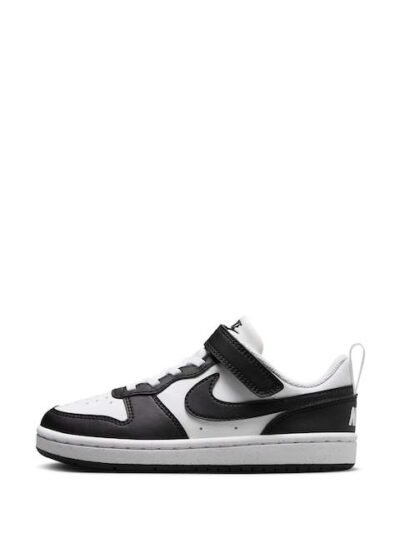 Nike Black/White Junior Court Borough Low Recraft Trainers