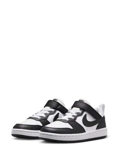 Nike Black/White Junior Court Borough Low Recraft Trainers