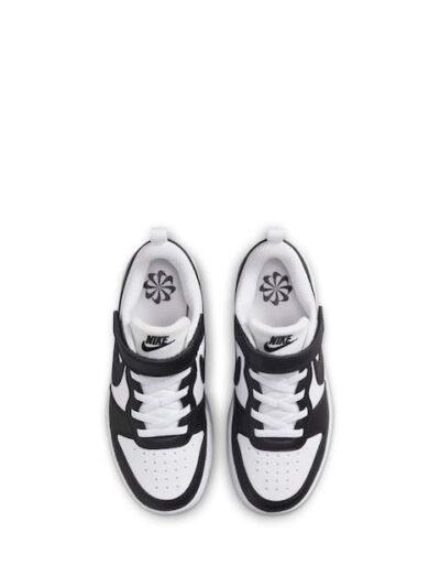 Nike Black/White Junior Court Borough Low Recraft Trainers