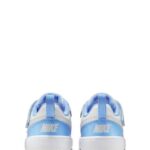Nike White Blue Grey Infant Court Borough Low Recraft Trainers