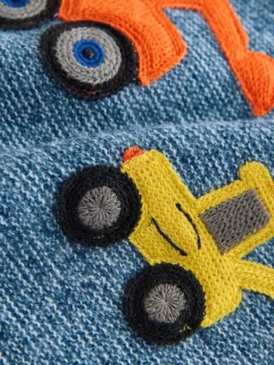 Blue Diggers Knitted Jumper