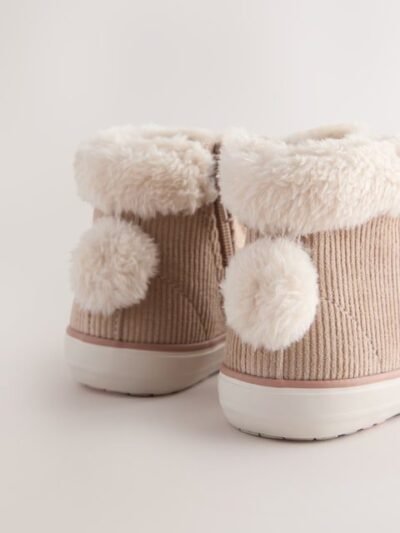 Neutral Bunny Standard Fit (F) Character High Top Trainers