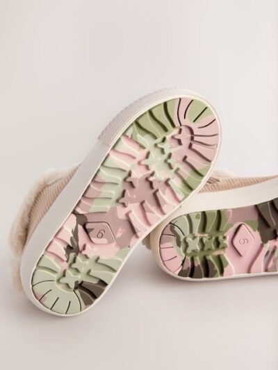 Neutral Bunny Standard Fit (F) Character High Top Trainers