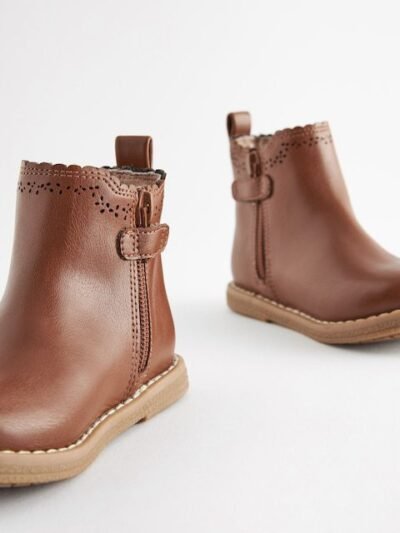 Tan Brown Standard Fit (F) Chelsea Ankle Boots