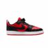 Nike Red/Black Junior Court Borough Low Recraft Trainers