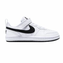 Nike White/Black Junior Court Borough Low Recraft Trainers