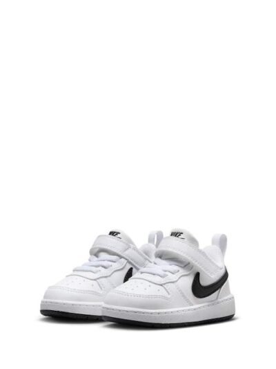 Nike White/Black Infant Court Borough Low Recraft Trainers