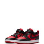 Nike Red/Black Junior Court Borough Low Recraft Trainers