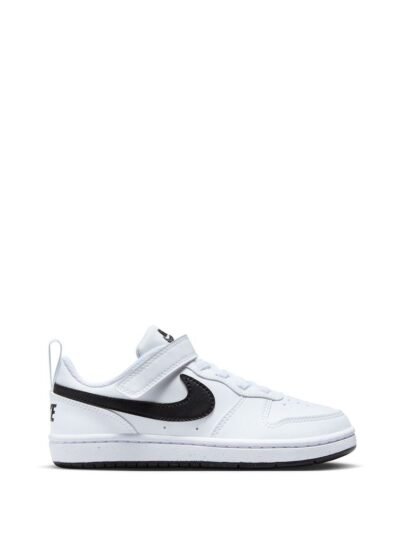 Nike White/Black Junior Court Borough Low Recraft Trainers