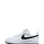 Nike White/Black Junior Court Borough Low Recraft Trainers