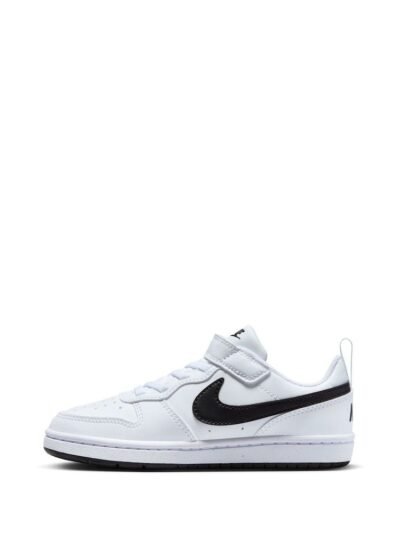 Nike White/Black Junior Court Borough Low Recraft Trainers