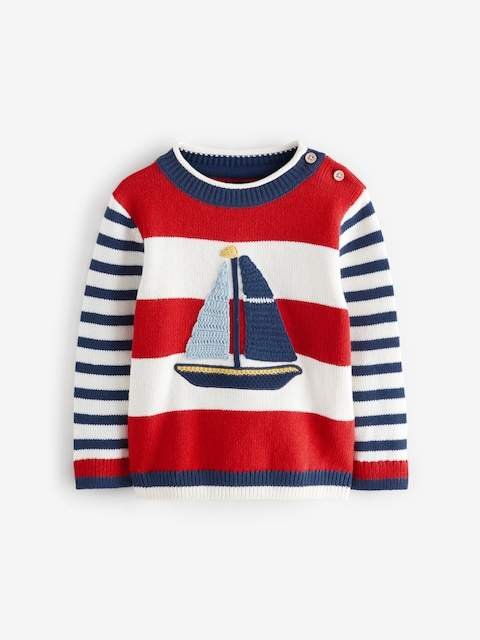 Boat Stripe Knitted Jumper