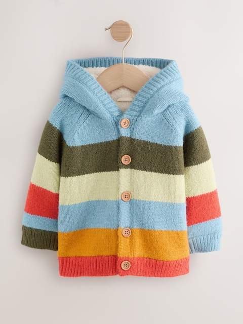 Multi Bright Stripe Character Cardigan