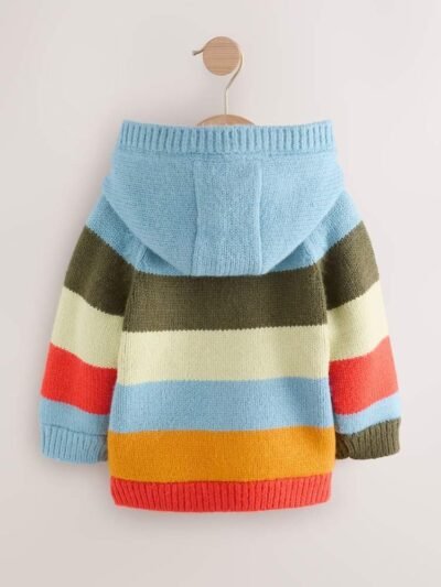 Multi Bright Stripe Character Cardigan