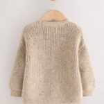Neutral Bears Character Cardigan