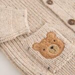 Neutral Bears Character Cardigan