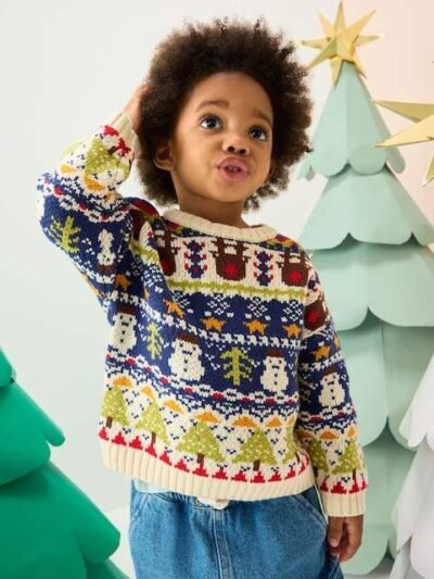 Multi Knitted Christmas Jumper