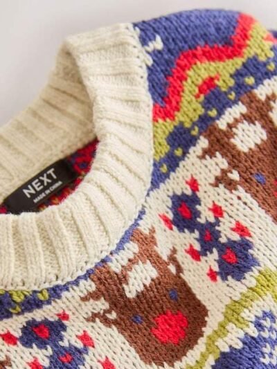 Multi Knitted Christmas Jumper