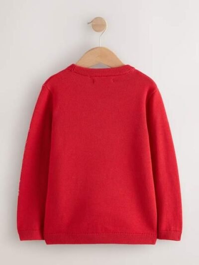 Red Reindeer Christmas Jumper