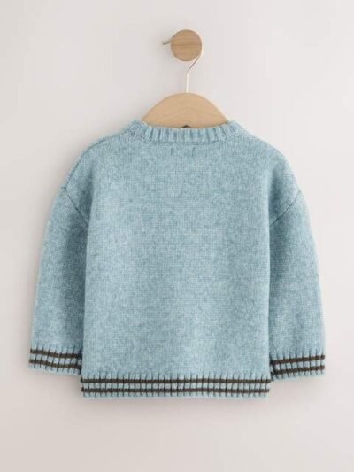 Blue NYC Knitted Jumper