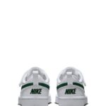 Nike White/Fir Green Junior Court Borough Low Recraft Trainers