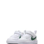 Nike White/Fir Green Infant Court Borough Low Recraft Trainers