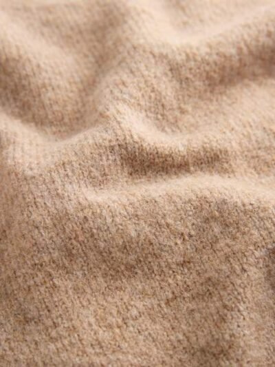 Orange/Neutral Fox Knitted Jumper