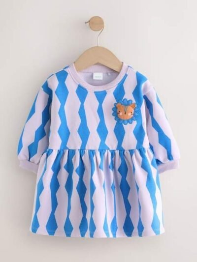 Blue Lion Sweat Dress