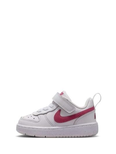 Nike Pink Beet Infant Court Borough Low Recraft Trainers