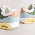 Neutral Paw Patrol Wide Fit (G) Elastic Lace Trainers