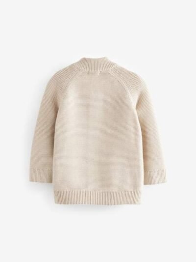 Neutral Train Character Cardigan