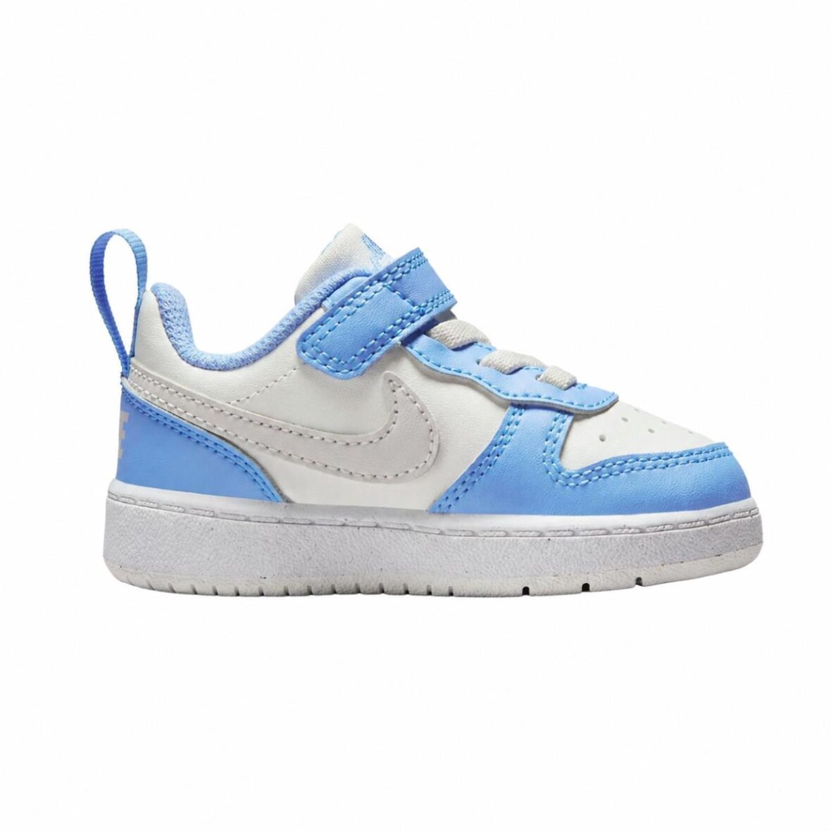 Nike White Blue Grey Infant Court Borough Low Recraft Trainers